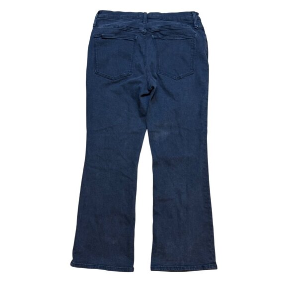 Madewell Womens Black Jeans Size 31 Mid-Rise Kick Out Flare - Picture 8 of 8